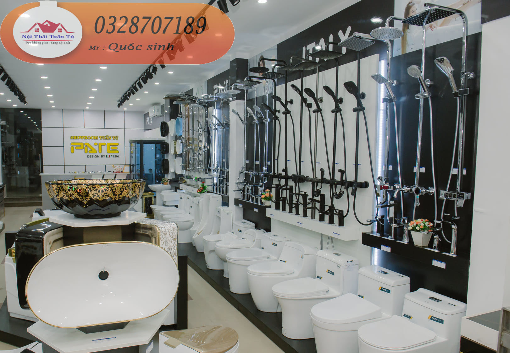Thiết bị vệ sinh phong tắm