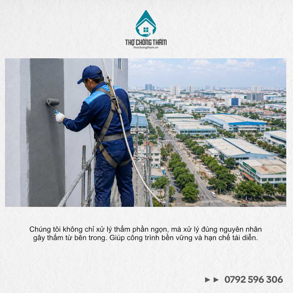 Dịch Vụ Thi Công Chống Thấm Tại Bình Dương Uy Tín