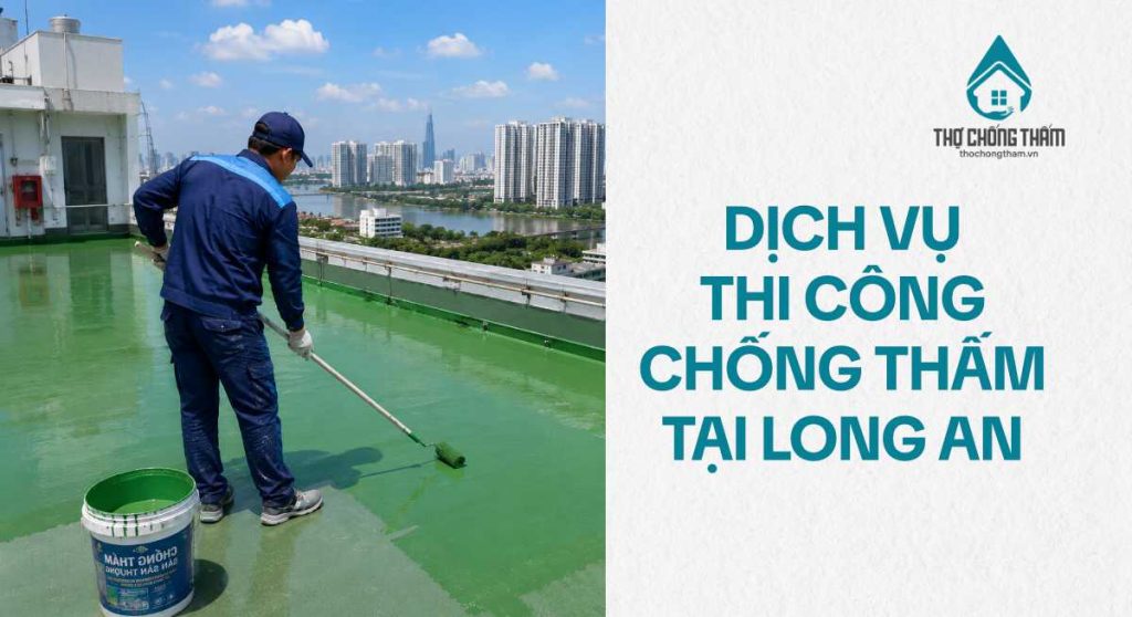 Dịch Vụ Thi Công Chống Thấm Tại Long An