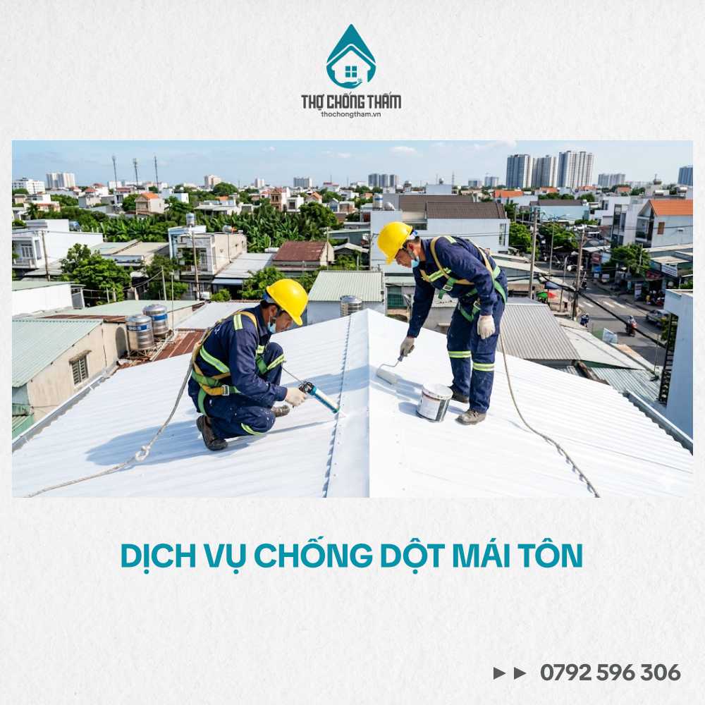 Dịch Vụ Chống Dột Mái Tôn