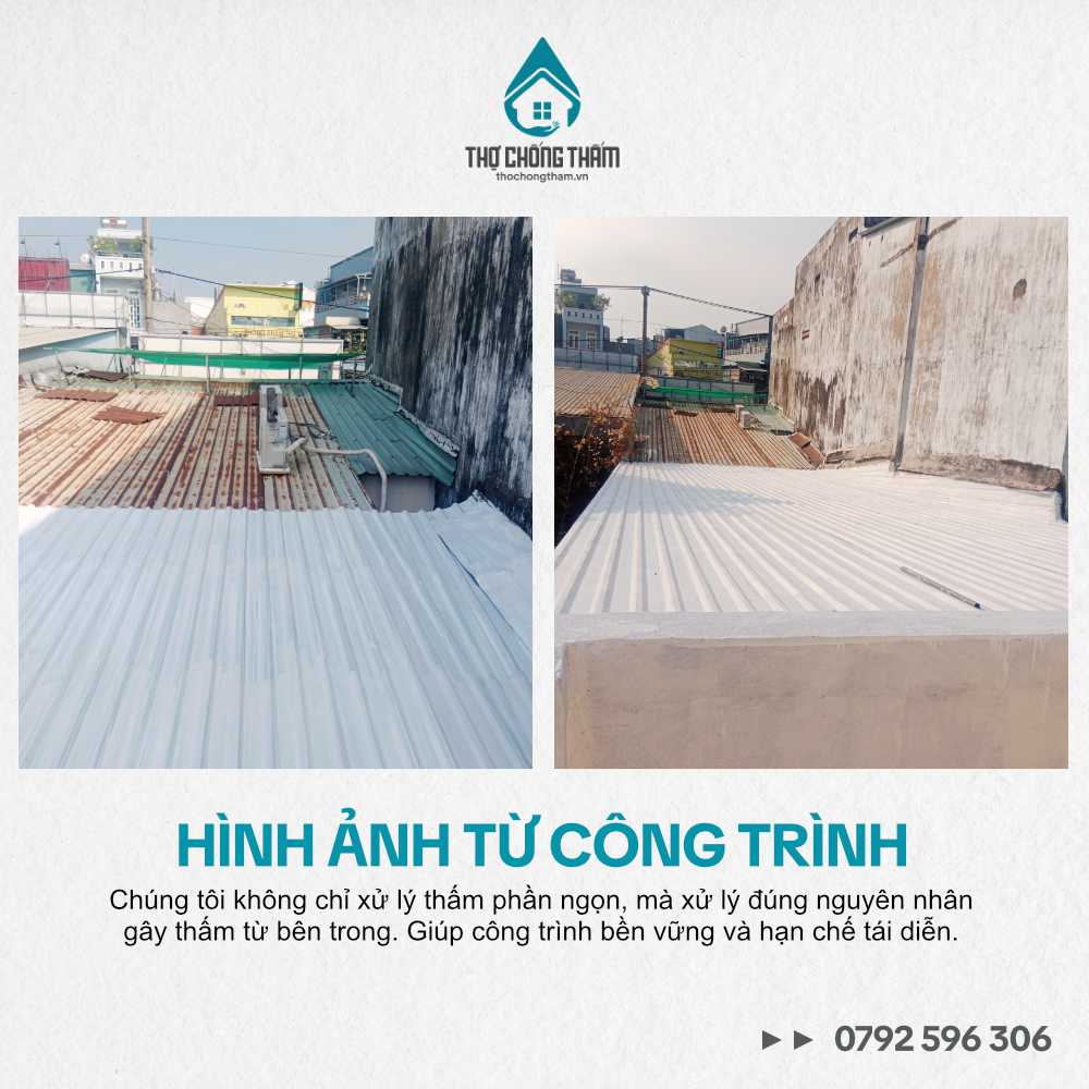 Chống Thấm Mái Nhà Uy Tín, Hiệu Quả 100%
