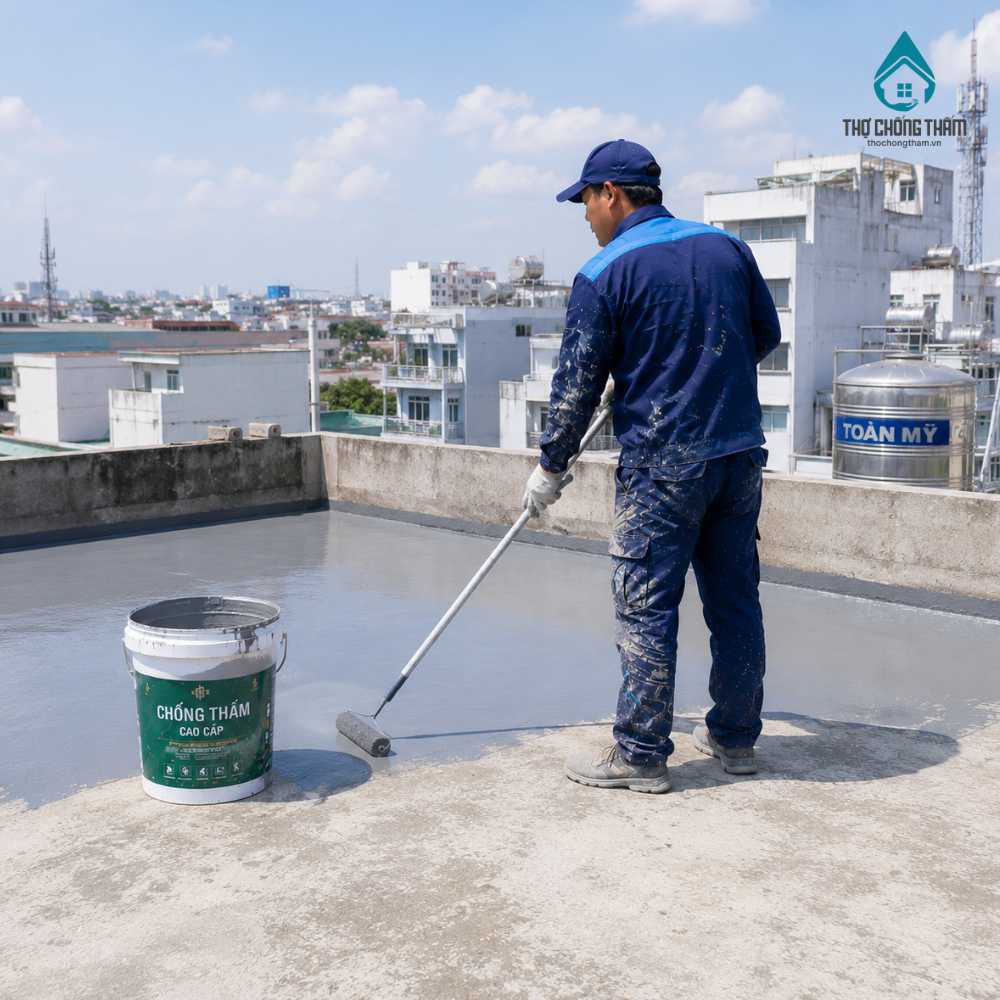 Chống Thấm Sân Thượng Bê Tông Hiệu Quả 2026