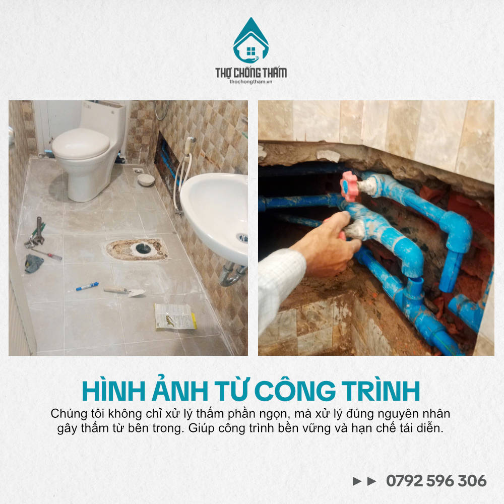 Chống Thấm Nhà Vệ Sinh Chung Cư Hiệu Quả Và Nhanh Chóng
