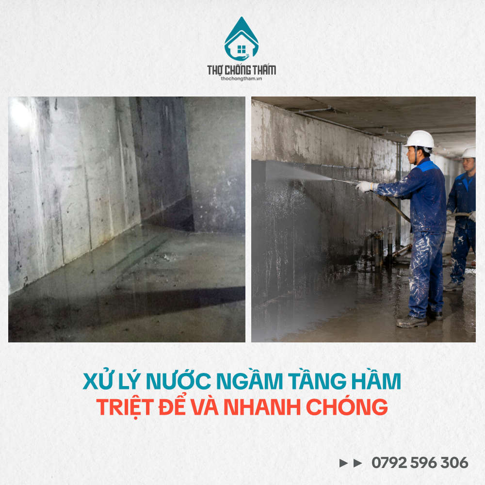 Xử Lý Nước Ngầm Tầng Hầm Triệt Để Và Nhanh Chóng