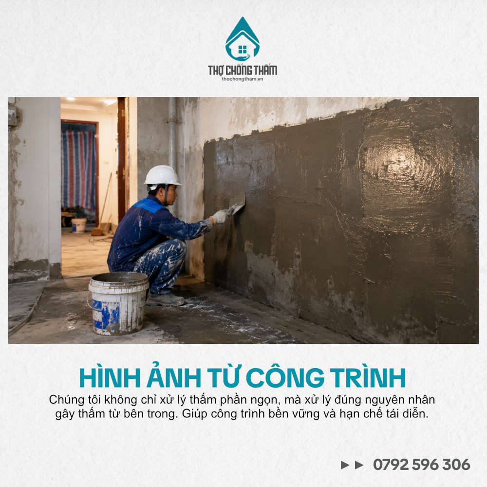 Xử Lý Thấm Ngược Triệt Để – Giải Pháp Hiệu Quả 2026