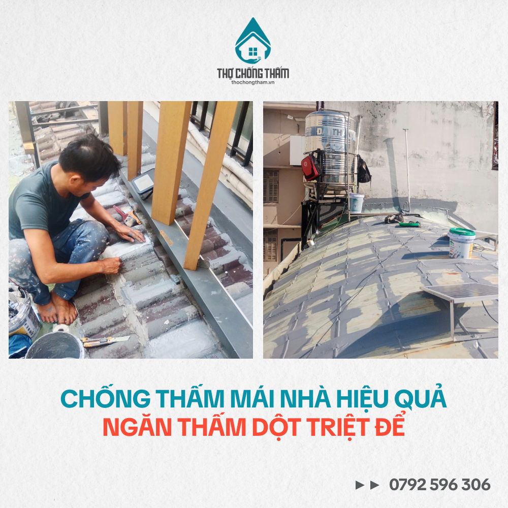 Chống Thấm Mái Nhà Hiệu Quả