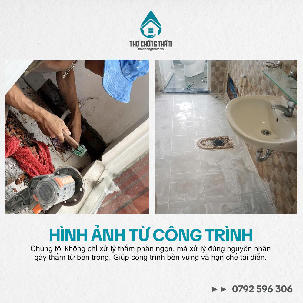 Chống Thấm Phòng Tắm Chuyên Nghiệp