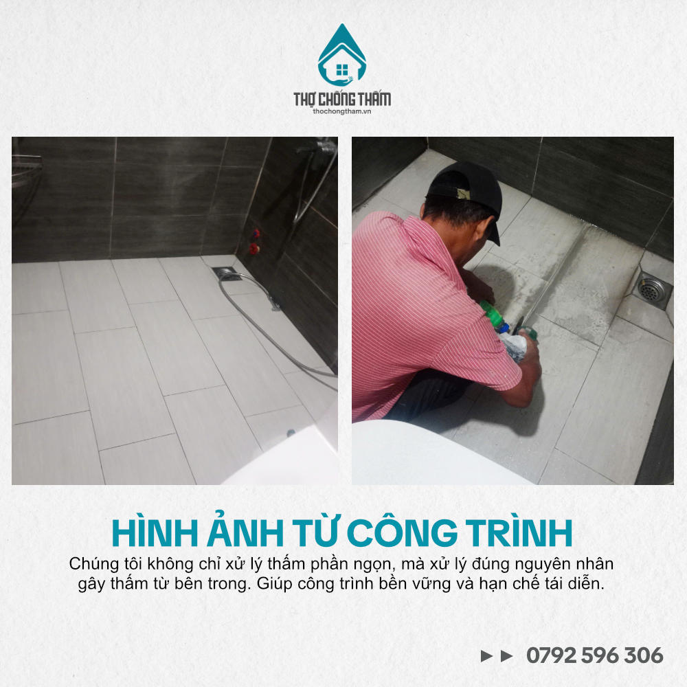 Chống Thấm Sàn Nhà Vệ Sinh Đúng Kỹ Thuật
