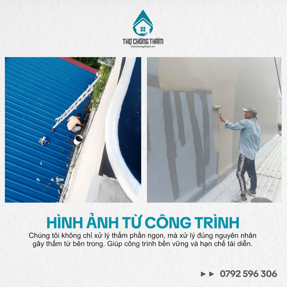 Chống Thấm Tường Nhà Liền Kề