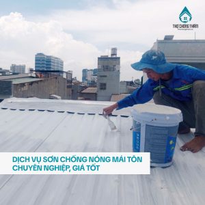Dịch Vụ Sơn Chống Nóng Mái Tôn Chuyên Nghiệp, Giá Tốt