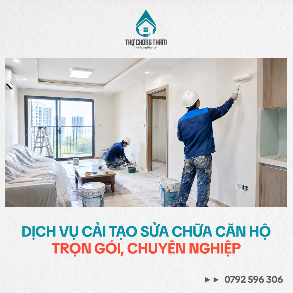 Dịch Vụ Cải Tạo Sửa Chữa Căn Hộ Trọn Gói